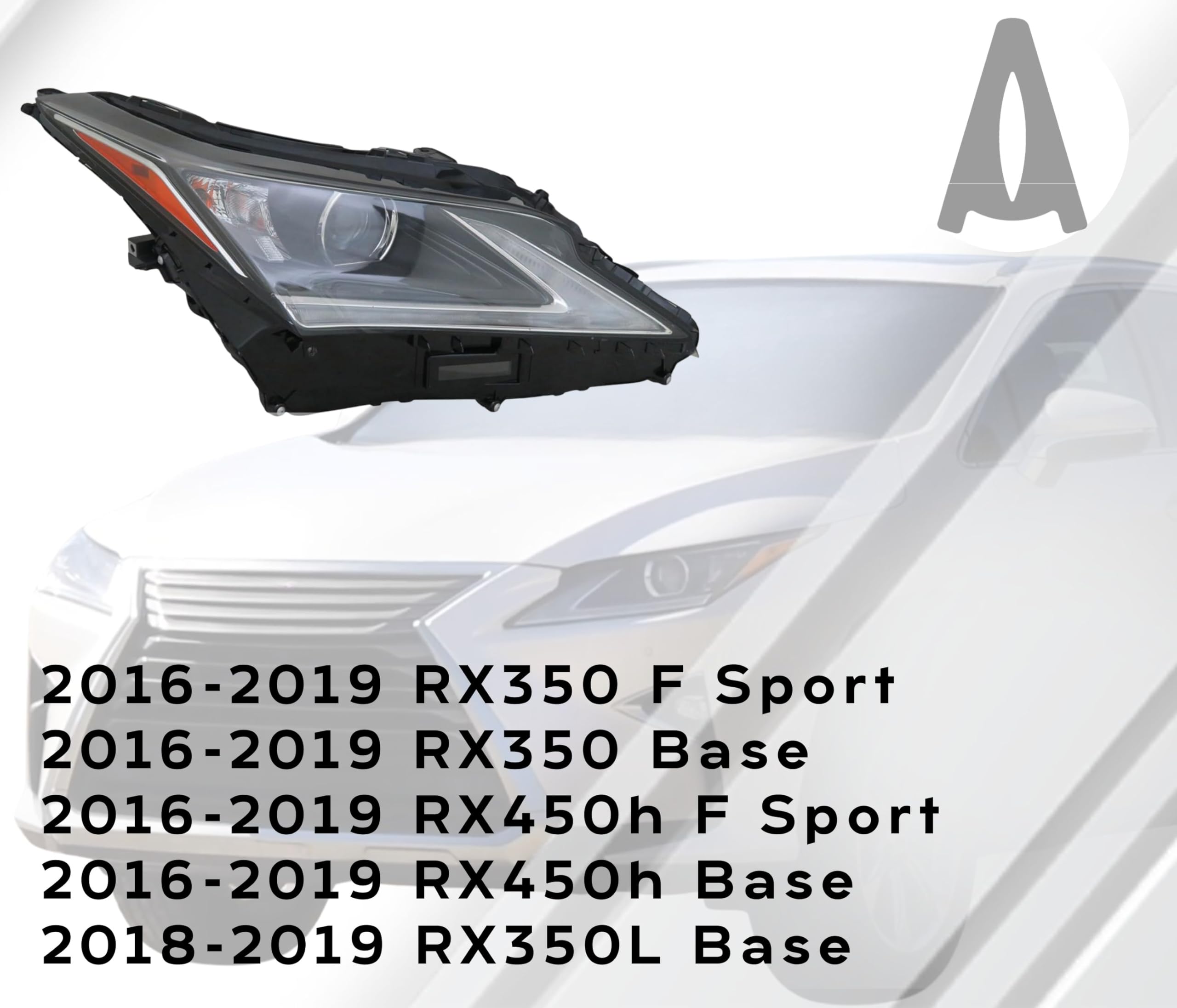 Replacement For Lexus 2016/ 2019 RX350 Base, F Sport - RX350L Base