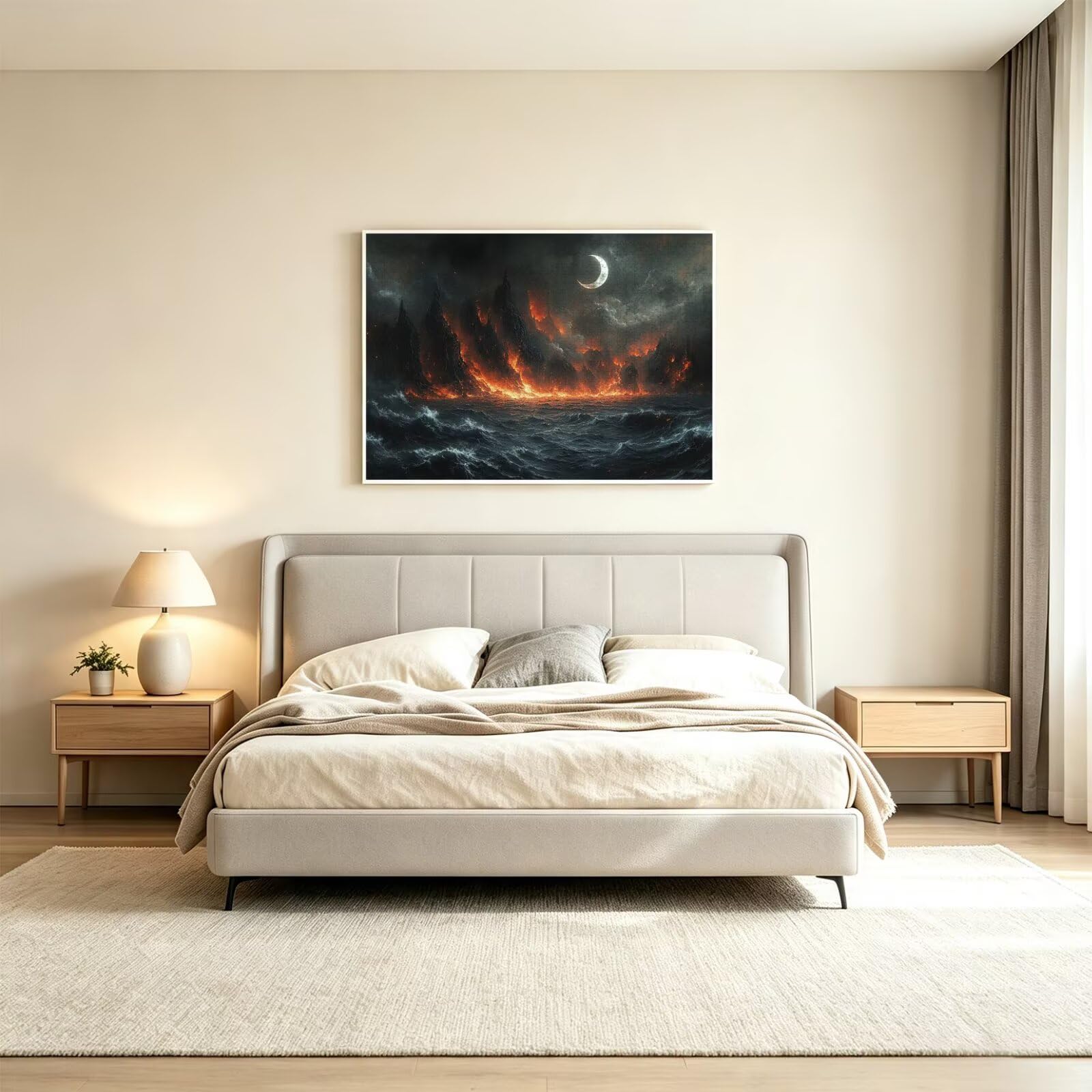 Puzzle 4000 sztuk 141 x 87 cm, Puzzle Dorośli Płomień Księżyca, n-848