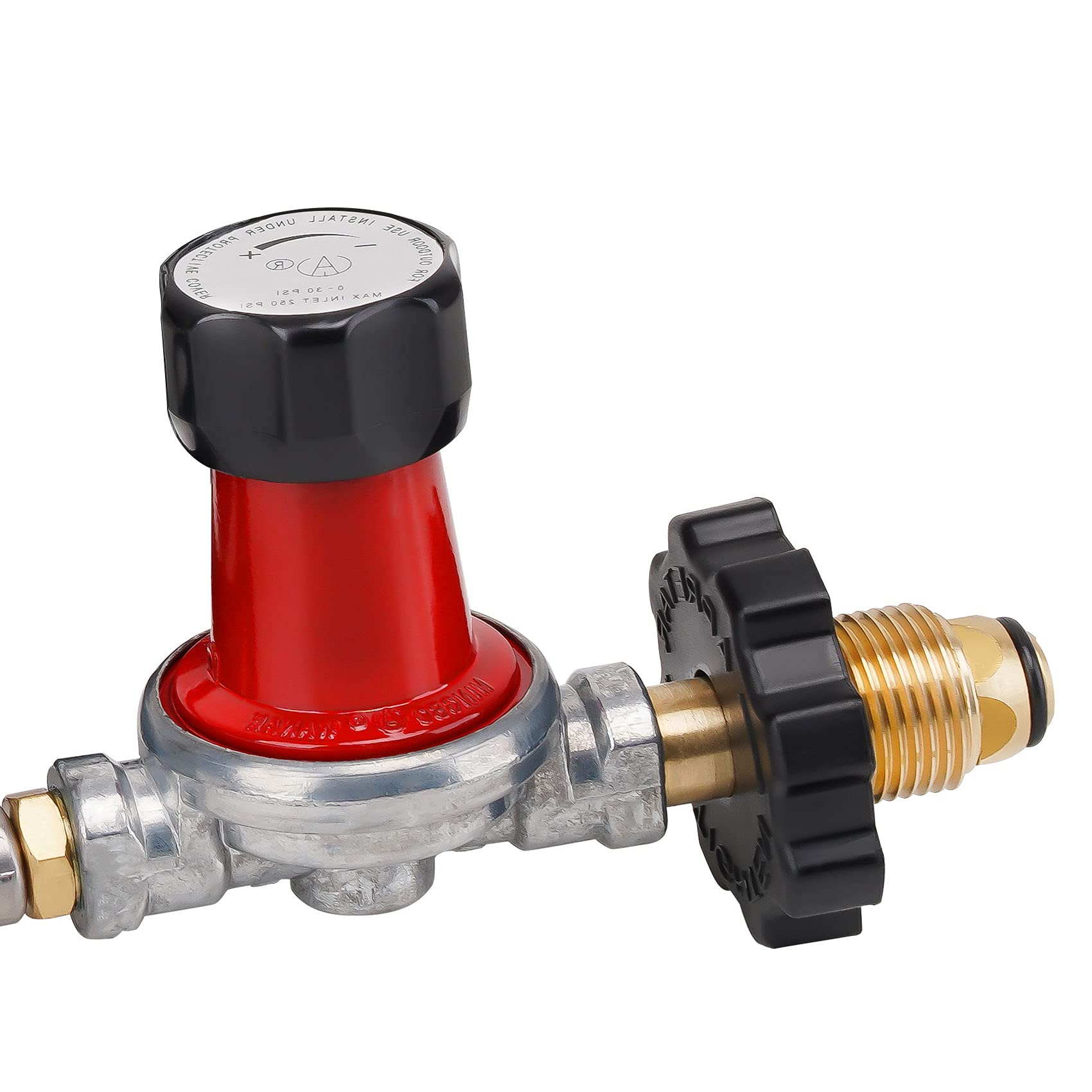 stanbroil 0 – 30 PSI alta presión ajustable regulador y manguera (121,9 cm)