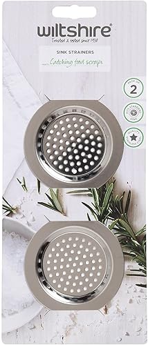 Wiltshire Stainless Steel Sink Strainers