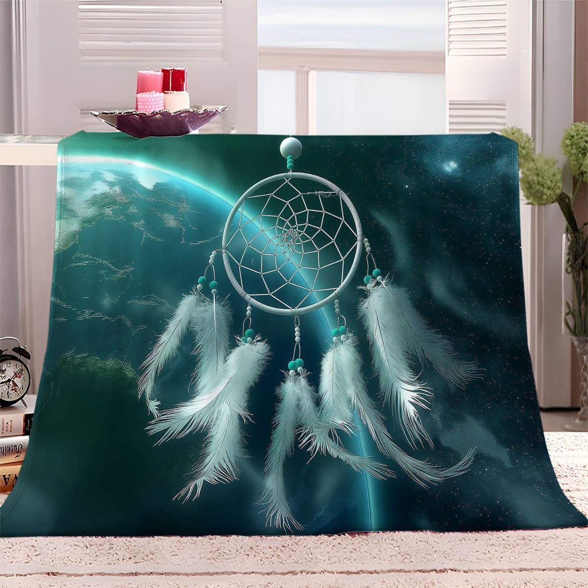 Couverture de Lit Flanelle 150x200 pour des soirées cocooning chaleureuses en famille