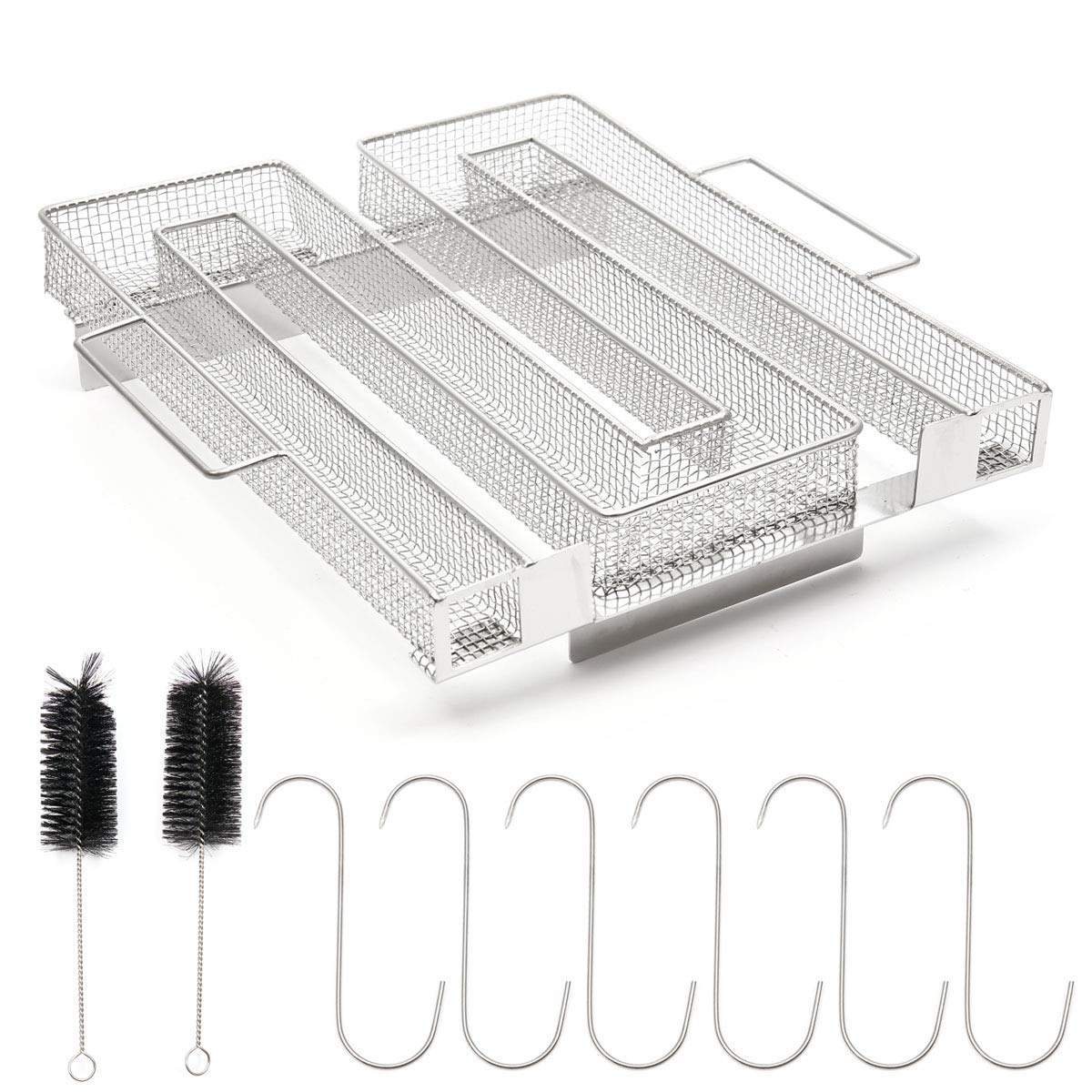 Buy Mshaped Smoke Generator Hot or Cold Smoking Smoker for BBQ Grill