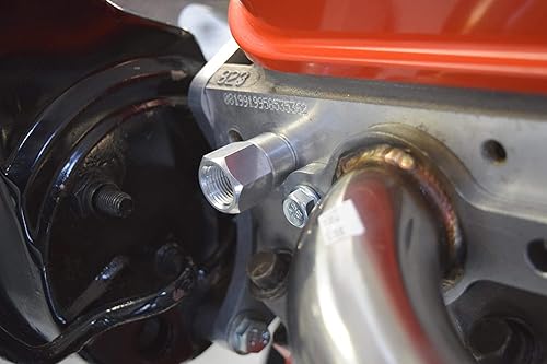 Miniatura 5 de LS Engine Swap M12, adaptador de 1.5 a 38 NPT sensor de temperatura del líquido refrigerante, agua LS1 LSX LS3, 179