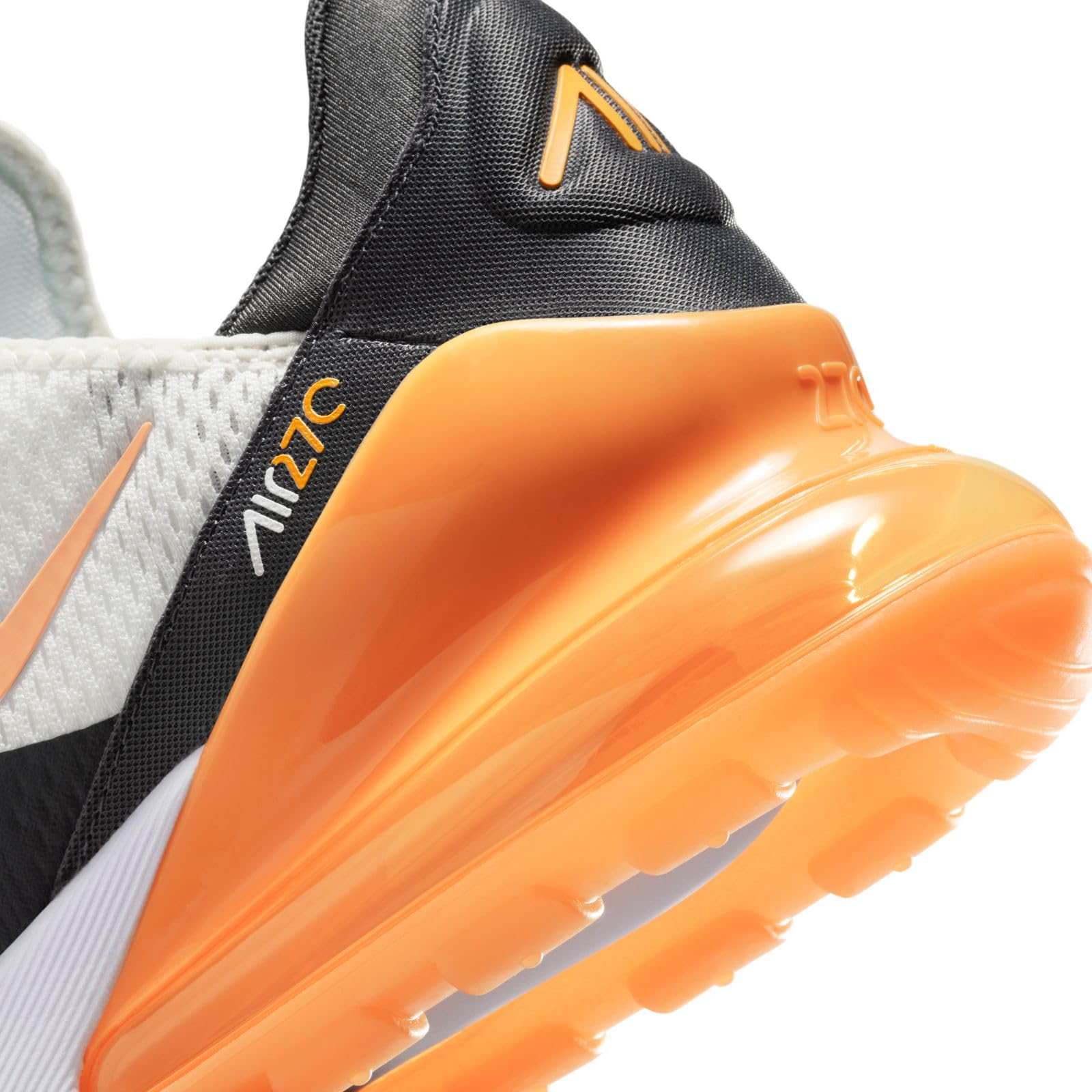 Nike Scarpa da Uomo Air Max 270, Summit White Laser Orange Antracite, 43 EU