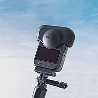 Vista 2 de Funda de silicona para DJI OSMO 360, funda protectora para lente de cámara, resistente a los arañazos, protector de lente anticaída, compatible