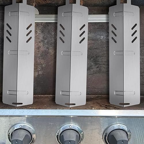 Miniatura 5 de AJinTeby Reemplazo de placa de calor de acero inoxidable para parrilla de gas modelo parrilla de patio trasero, parrilla de gas Uniflame, parrilla