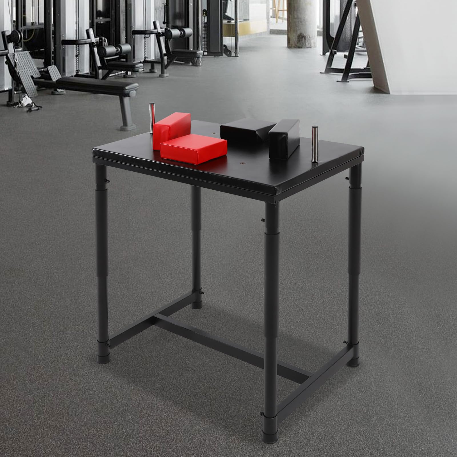 Armwrestling Tavolo professionale Armwrestling Equipment, braccio regolabile wrestling tavolo competitivo per palestre, arene sportive e casa, 90 x 65 x 100 cm