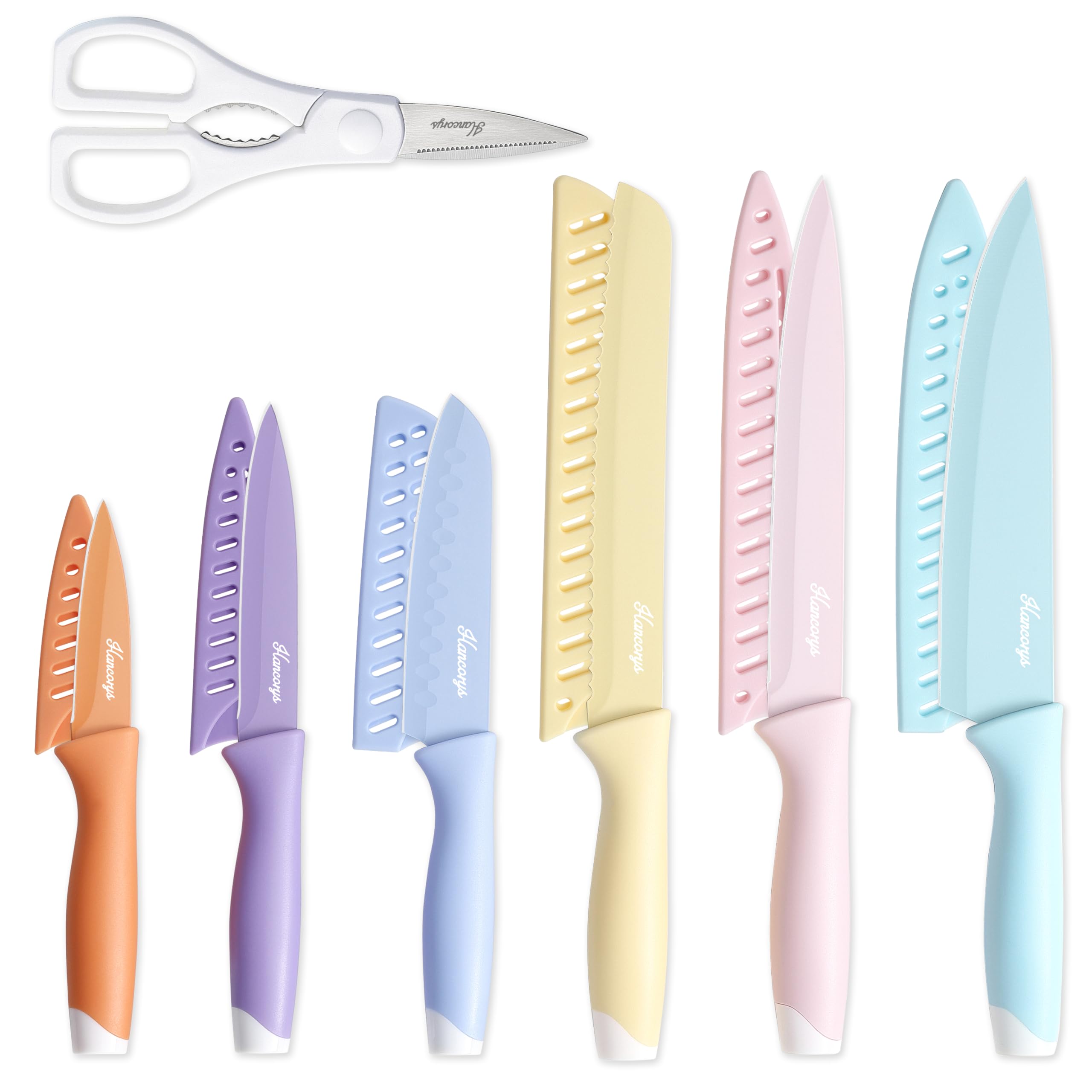 Hancorys 13 PCS Kitchen Knives Set