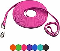 Vista 14 de Correa de entrenamiento para perros, correa larga impermeable, fácil de limpiar, línea larga de 6, 10, 15, 30, 50 pies, para perros pequeños
