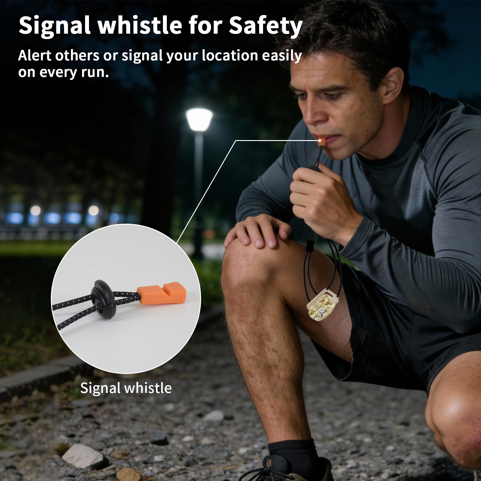 Laufstirnlampe, ultraleichte 38,84 g Kopflampe mit grünem & rotem Licht, bequemer stabiler Sitz Scheinwerfer für Nachtlaufen, Spazierengehen & Hundespaziergang
