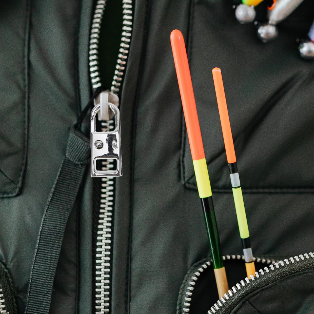 TEHAUX 48piezas Tiradores De Cremallera Para Reparación De Ropa y Accesorios Reemplazo De Cabezas De Cremallera Para Mochilas y Maletas