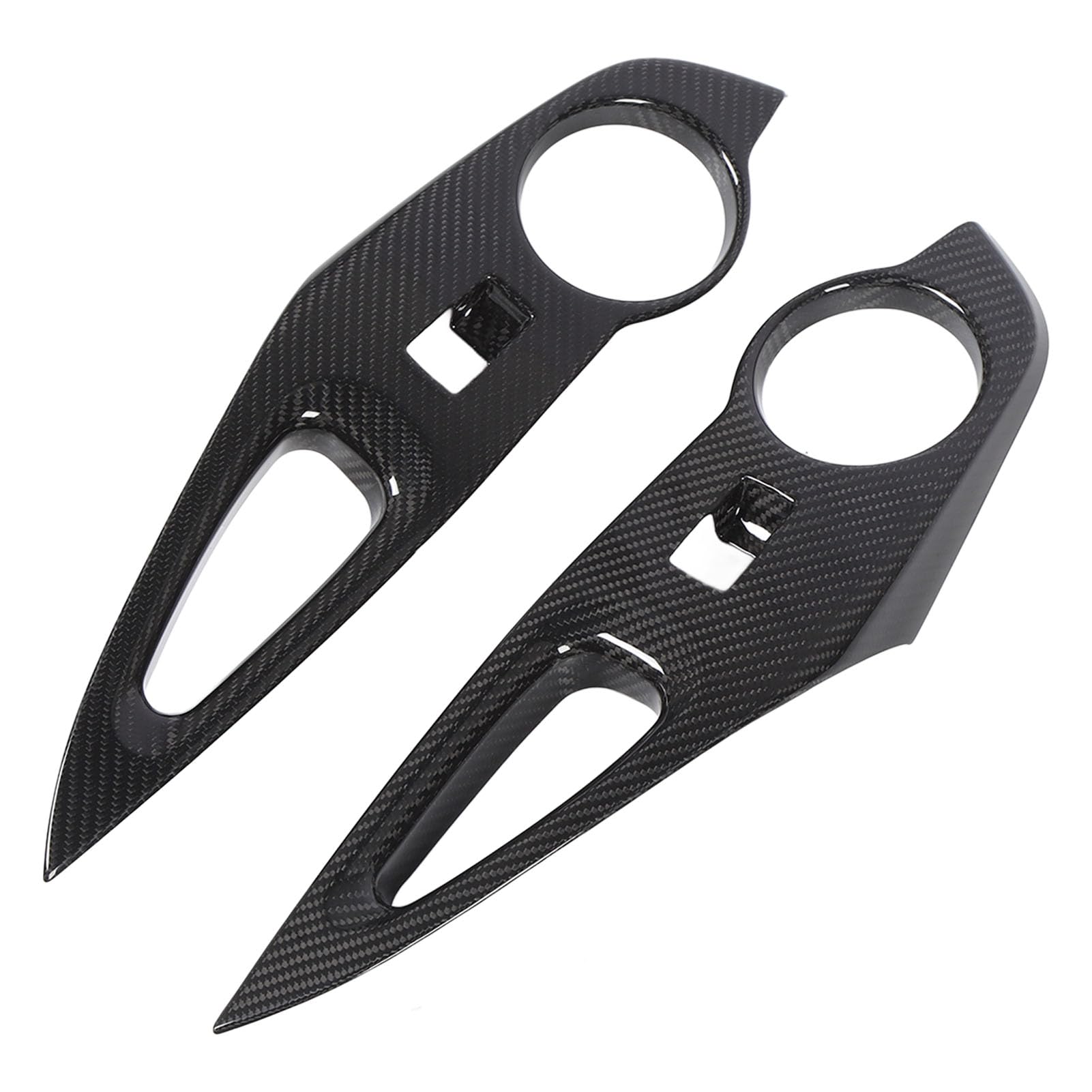Carbon Fiber Window Switch Trim, Easy Installation & Luxury Look