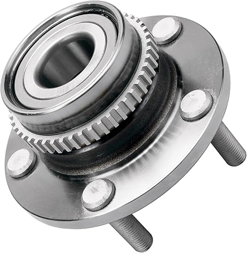 Miniatura 4 de Detroit Axle - Bujes de rodamiento de rueda traseros FWD de 2 piezas para Hyundai Tucson 2005-2009, Kia Sportage 2005-2010, 2 rodamientos de ruedas