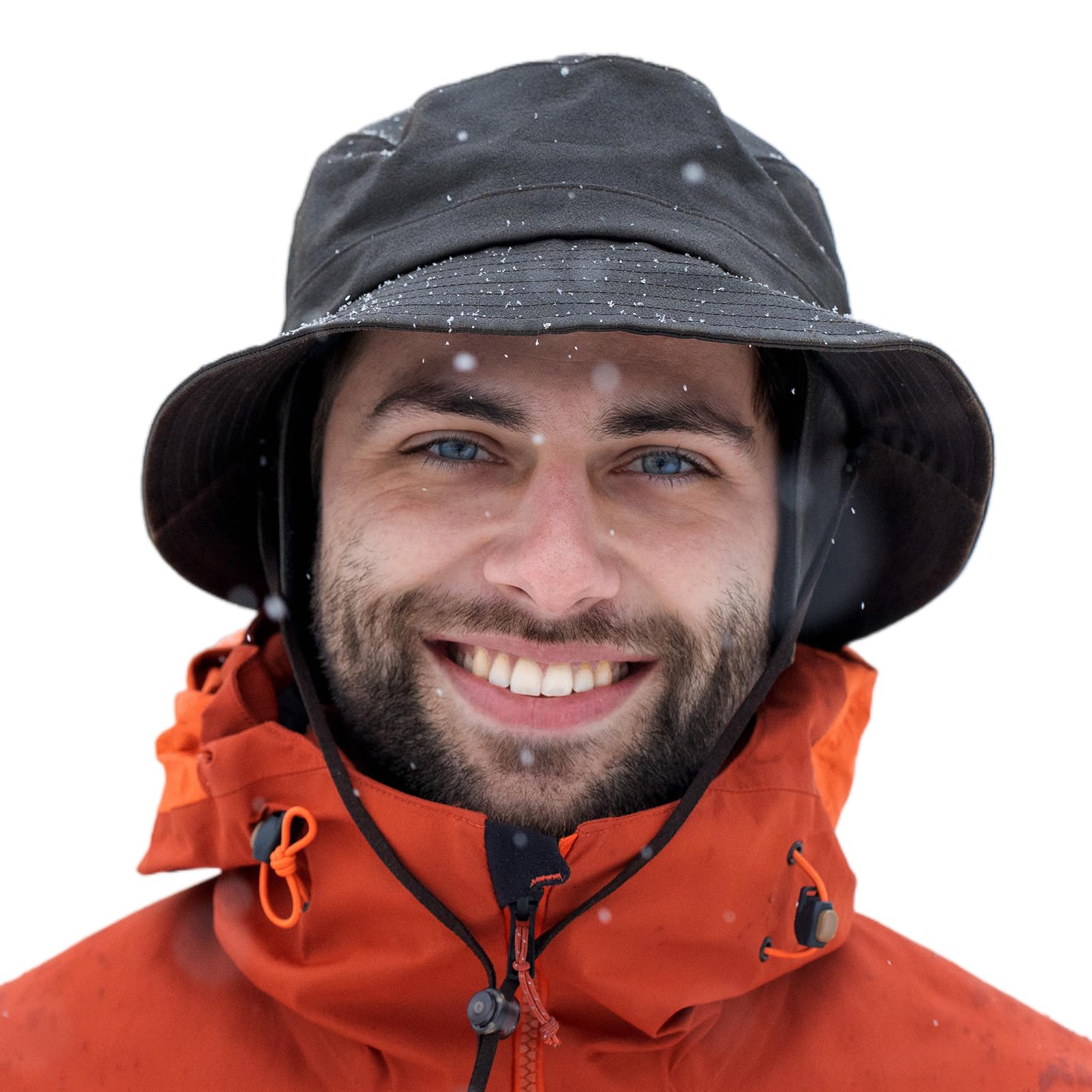 TOP-EX XXL Gorro unisex de invierno, cálido e impermeable, con forro polar, para exteriores para días lluviosos fríos, ajustables, plegables, resistentes al viento