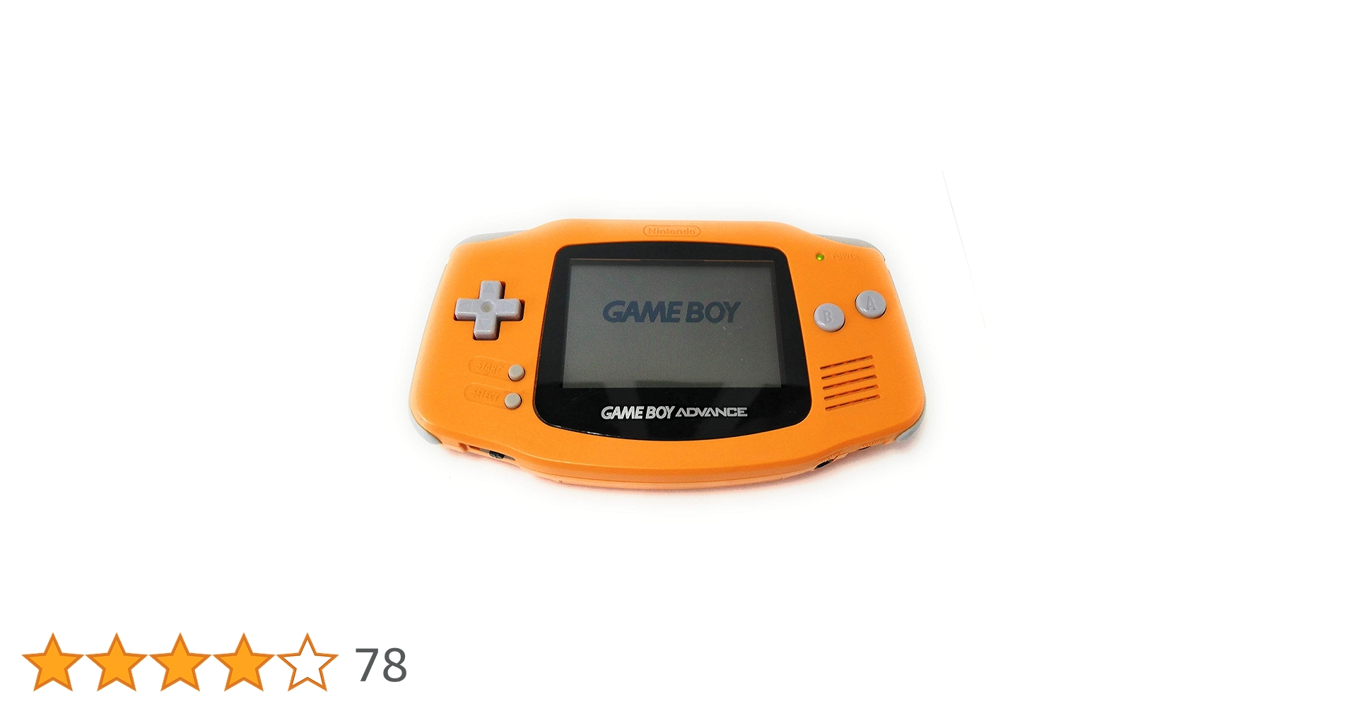 Console Nintendo Gameboy Advance Orange : Amazon.es: Videojuegos