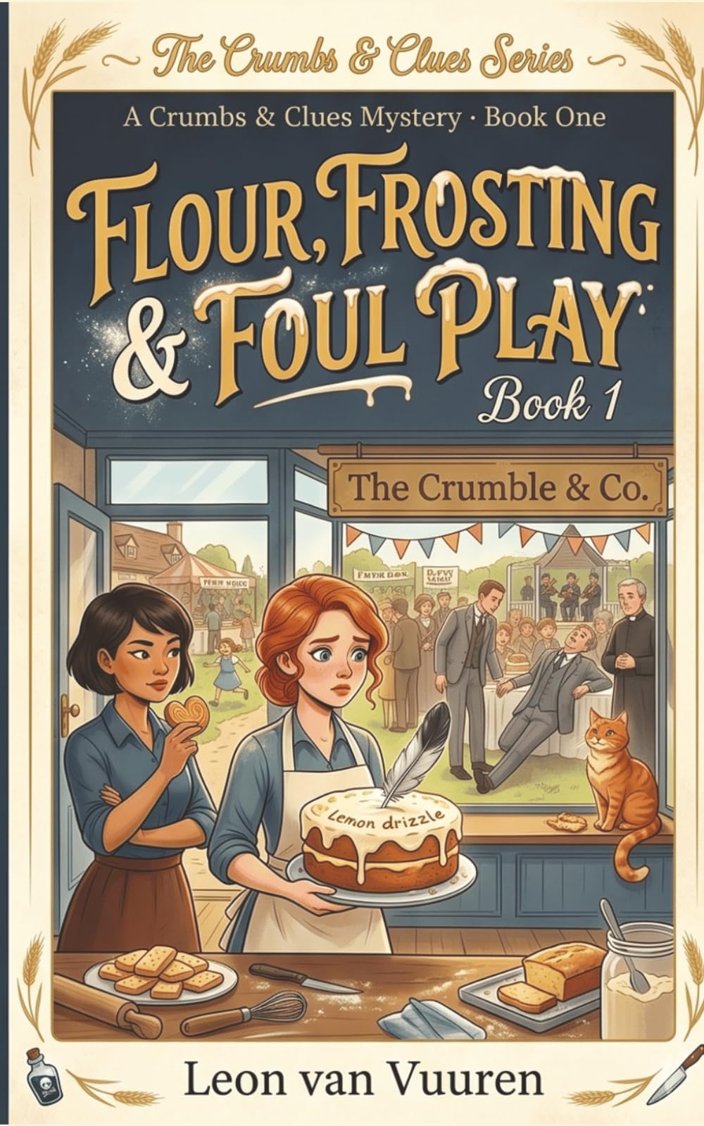 Flour, Frosting and Foul Play: A Crumbs & Clues Mystery