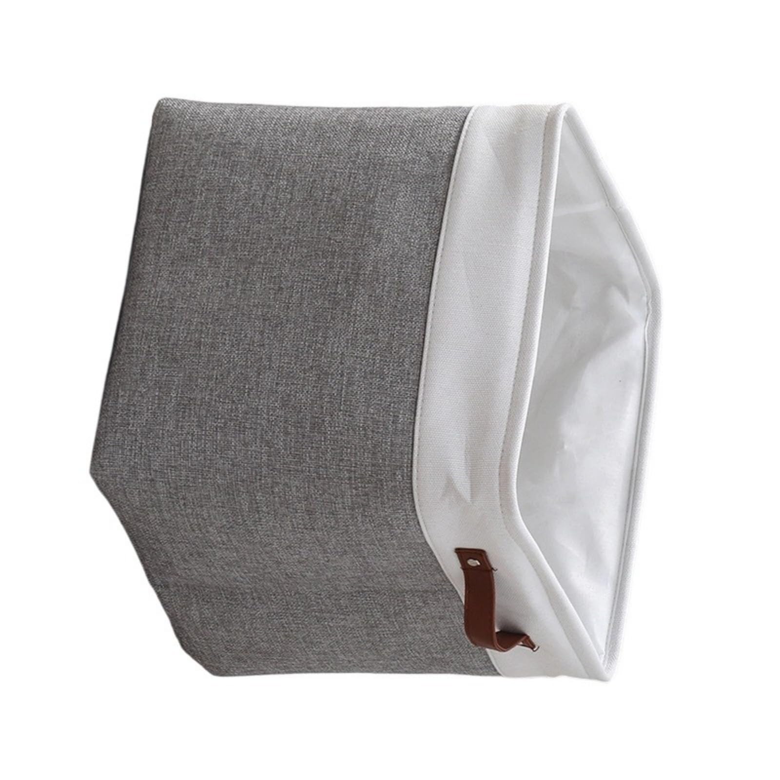 Avejjbaey Laundry Basket, Foldable Laundry Bag, Freestanding Tall Clothes Hamper, Foldable Washing Bin for Laundries Bathrooms Dorm Storage Basket with Handles