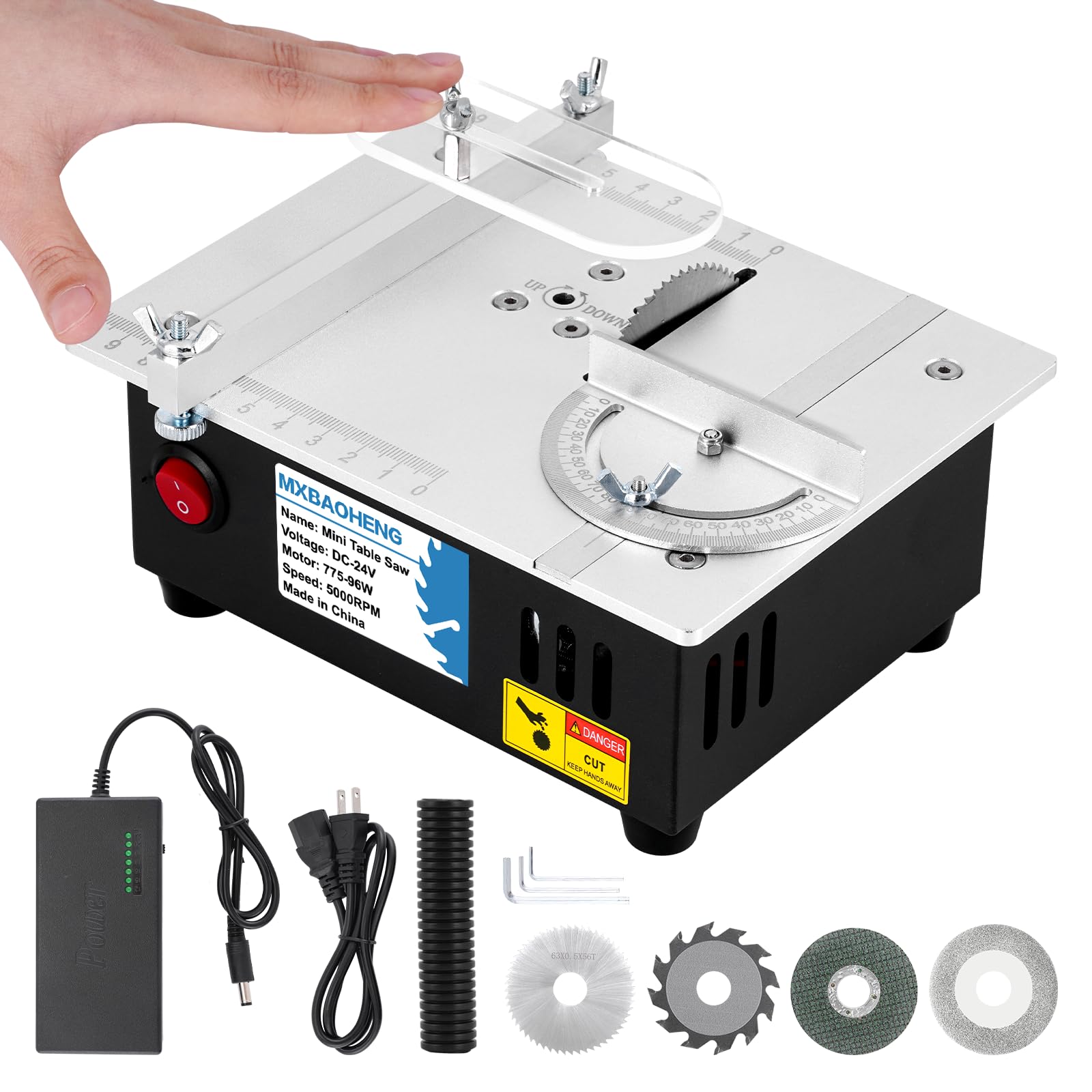 MXBAOHENG Mini Table Saw S3 Portable Precision Craft Table Saw