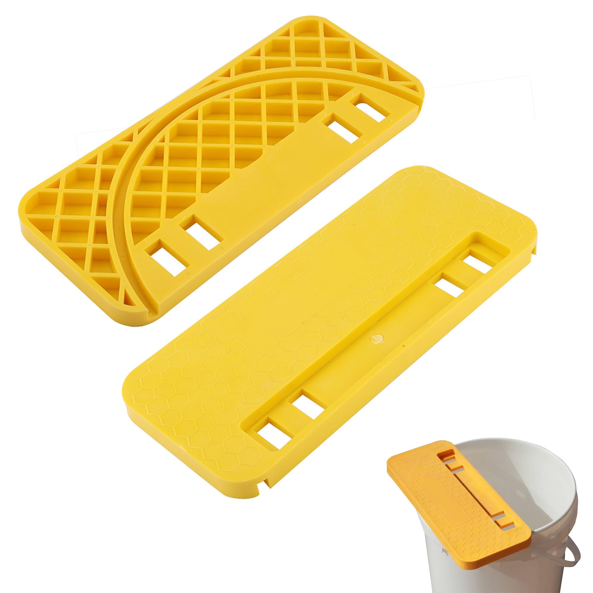 Uncapping Tank Holder, Honey Harvesting Equipment, Beekeeping Scraper Tool, Beekeeper Flat Honey Shelf for Hive Cleaning Tool