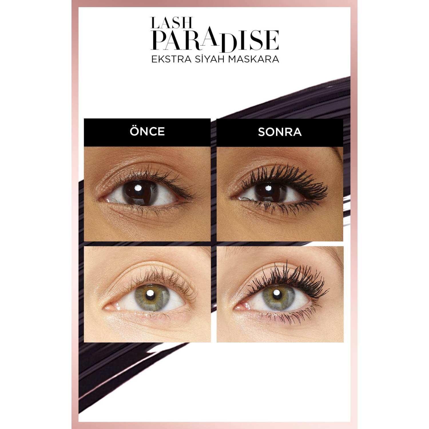 L'Oreal Paris Lash Paradise Siyah Maskara