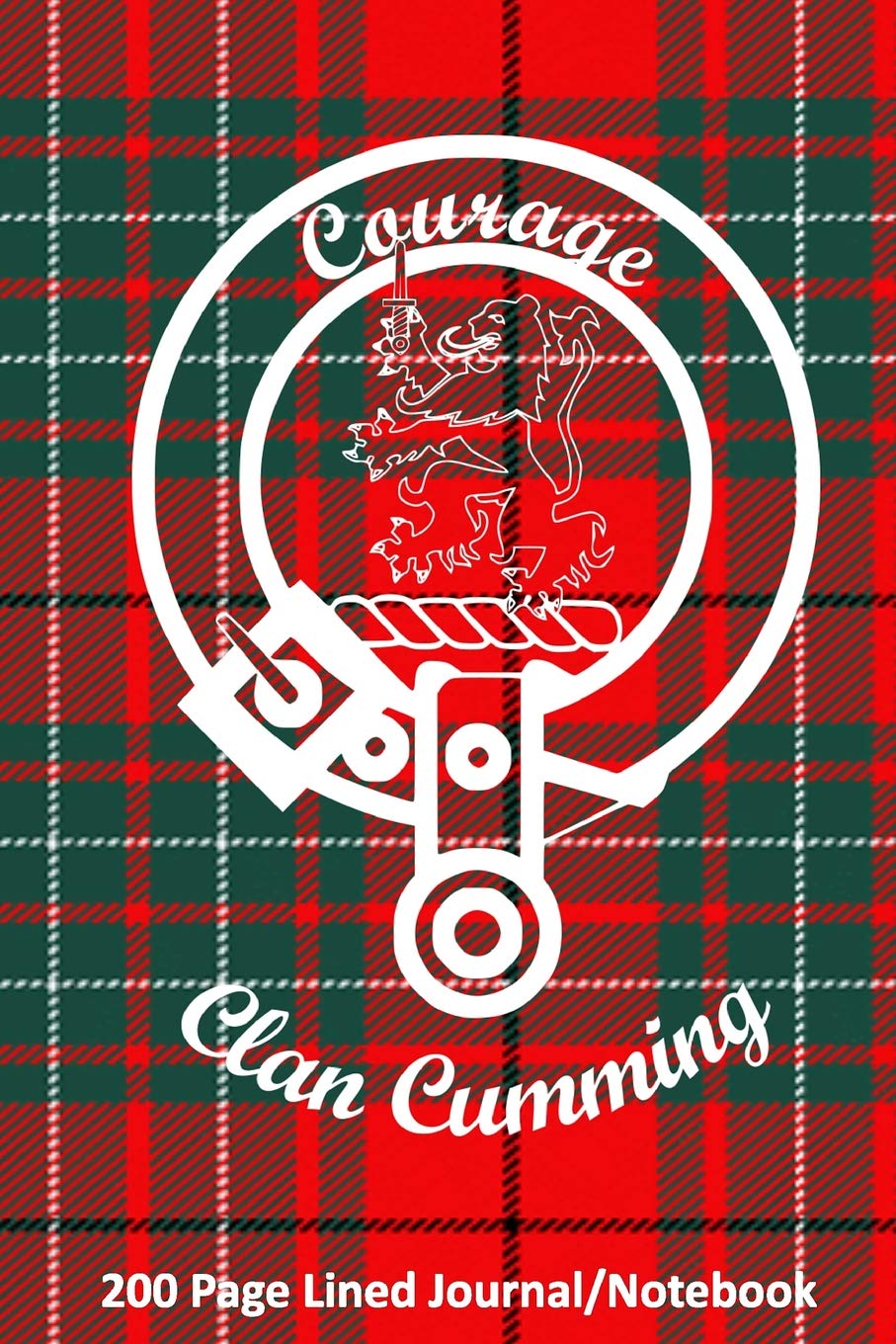 Clan Cumming 200 Page Lined Journal/Notebook
