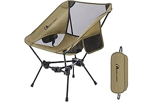 MOON LENCE Ultralight Small Camping Chair for Hiking Mountaineering