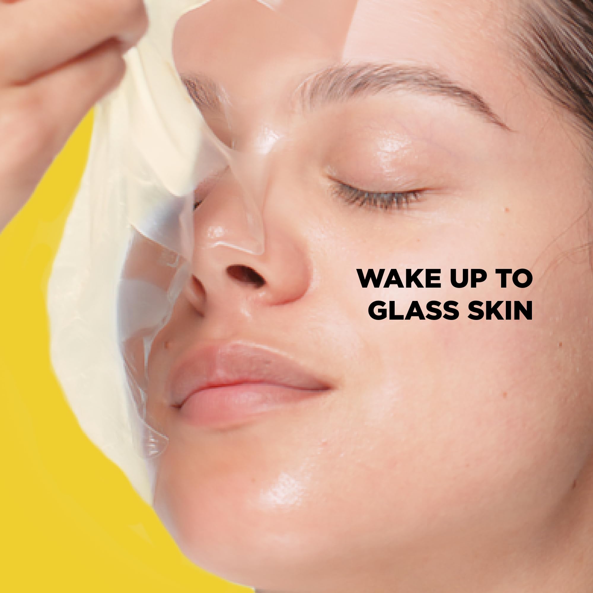 Skin Republic Bio-Collagen Hydrogel Overnight Mask For Glass Skin, Clear - Image 2