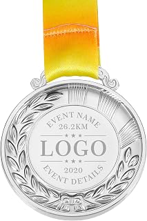 Eunigem Custom Gold Award Medals-Winner Medals Gold Prizes for Sports,Competitions,Party, Graduation, Olympic Style, Award Medals,Perfect for Competitions, Coworkers,Coaches,Students Bulk