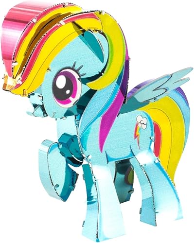 Fascinations Metal Earth My Little Pony Rainbow Dash 3D Kit de modelo de metal