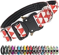 Vista 51 de TSPRO Collares Premium para Perros Collar Táctico para Perro con Parche y Hebilla de Metal de Liberación Rápida de Servicio Pesado Duradero Grueso