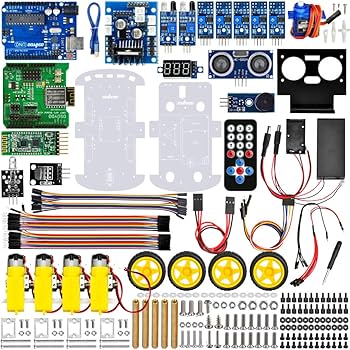 Amazon | OSOYOO オープンソース ロボットカー 電子部品 スターター