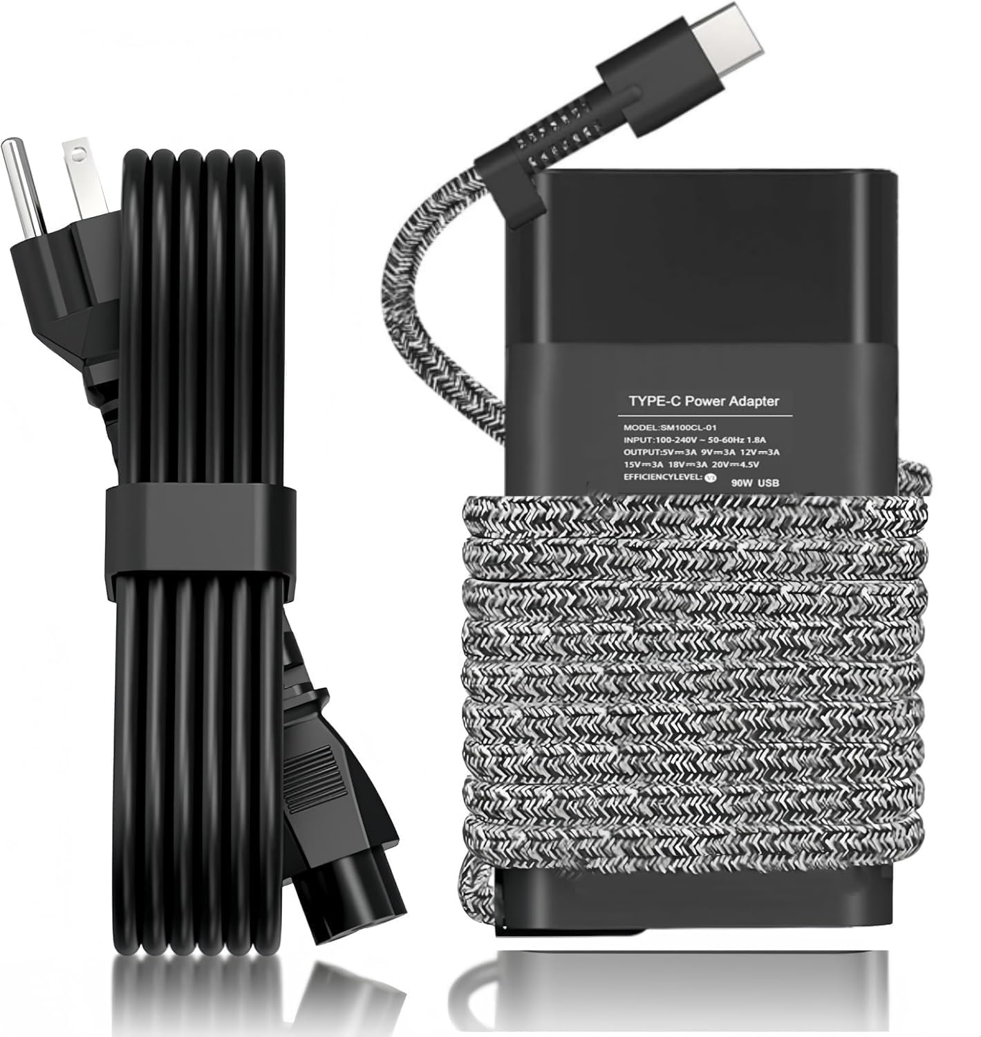 New Slim 200W Laptop Charger for HP Omen Victus Pavilion Gaming 15 16 17 & ZBook 15 17 G3-G8 Series | 19.5V 10.3A AC Adapter with 4.5 * 3.0mm Blue Tip | Replacement for TPN-DA10 L00818-850 L00895-003