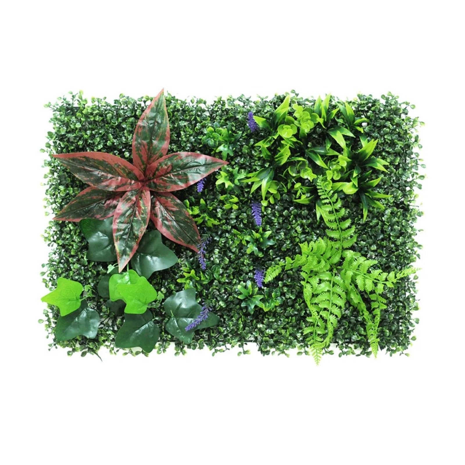 DFGRGRV Artificial Turf Artificial Green Wall Landscape Home Garden Jungle Decor Fake Plants Hanging Grass Greenery Wall Panels Garden Fence Decoration(Color-C)