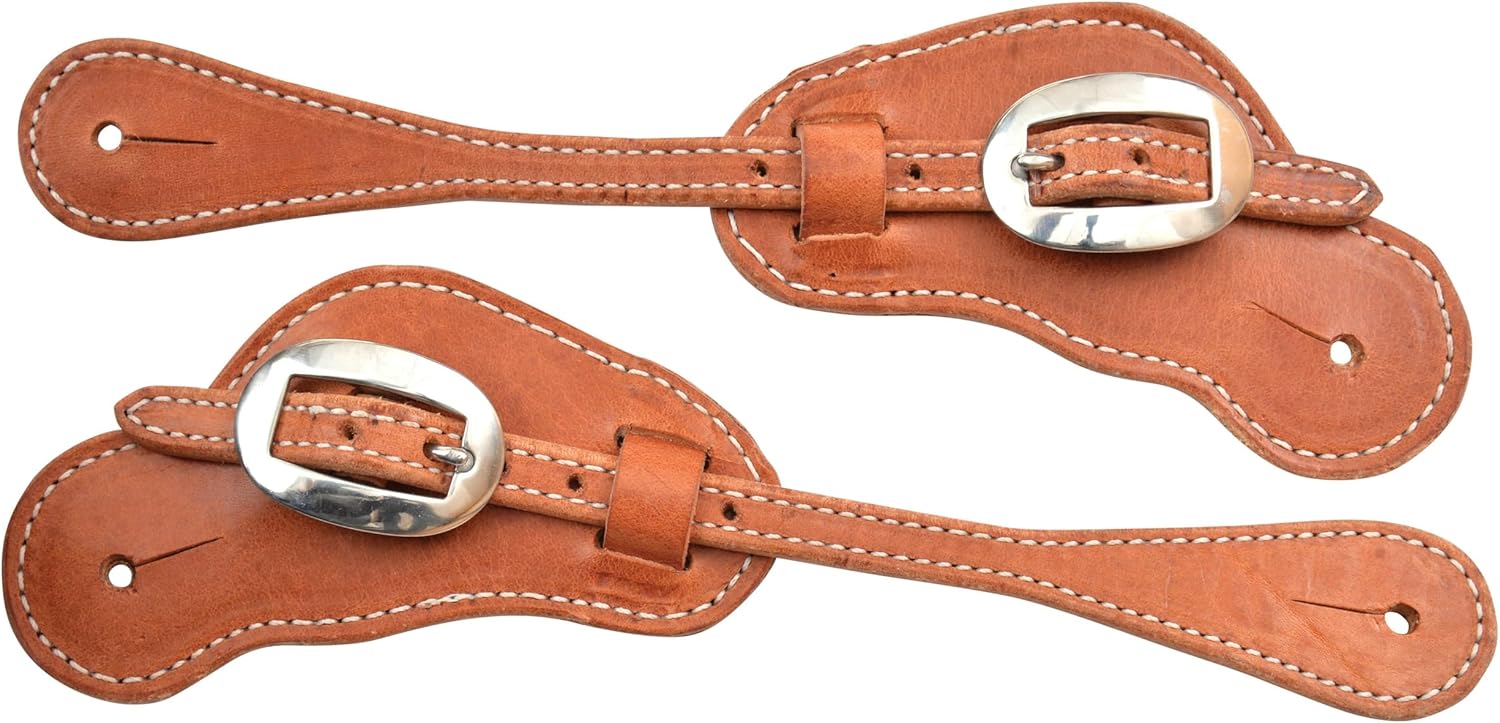 Reinsman Mens Buckaroo Hoak Spur Straps
