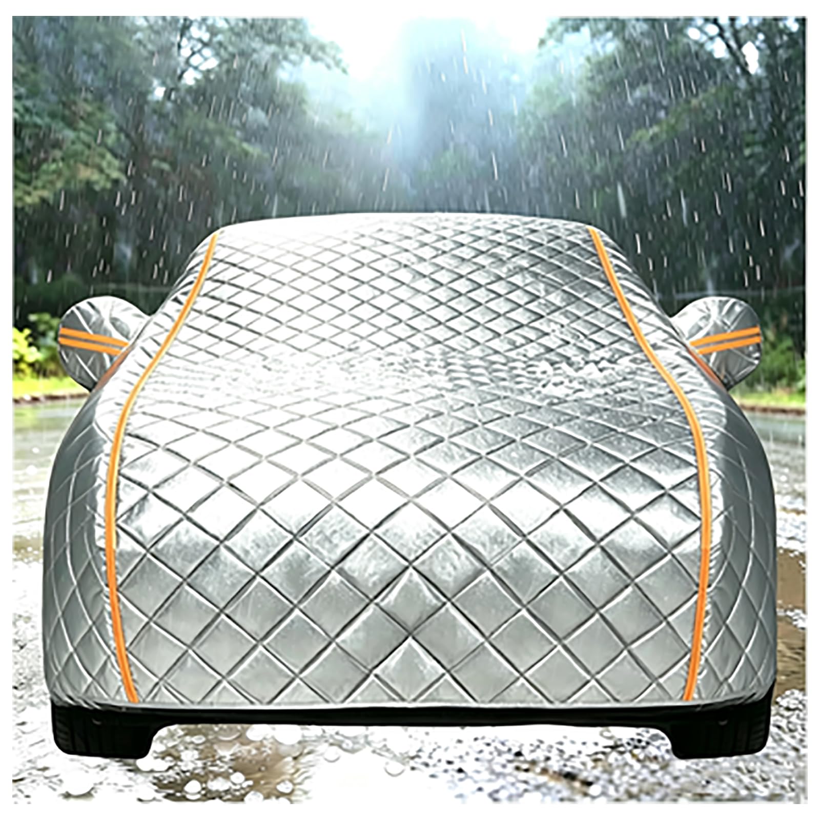 Funda para Coche Antigranizo para Cupra Terramar SUV 2024-2026 | Funda Coche Exterior Impermeable Transpirable Anti-Granizo,Nieve, UV y Arañazos,Todas Las Estaciones