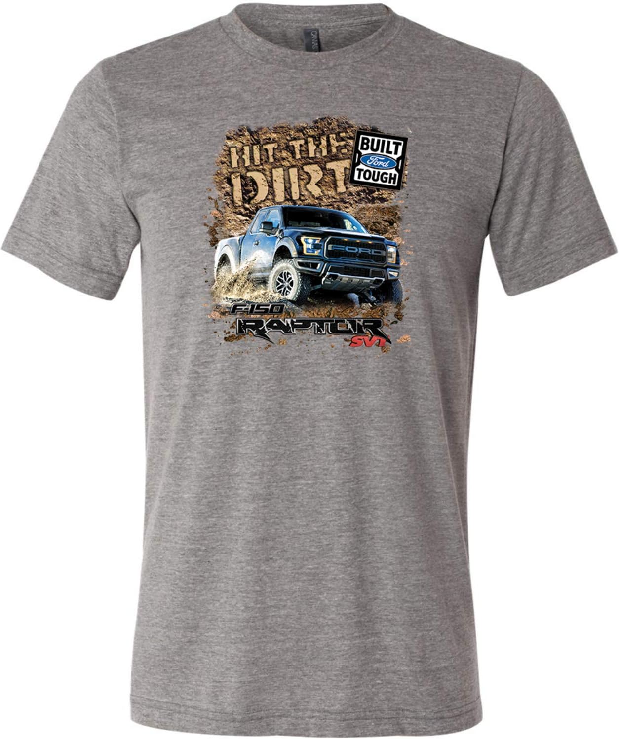 Ford F-150 T-Shirt Hit The Dirt Tri Blend Tee