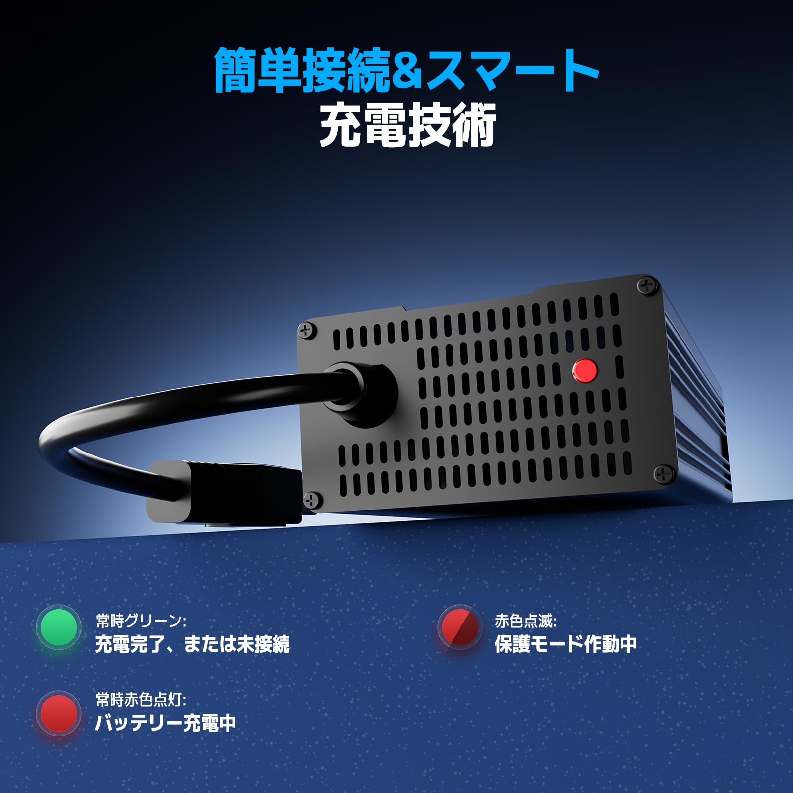 Amazon.co.jp: VATRER POWER 14.6V20A LiFePO4 急速充電器 12Vリン酸鉄