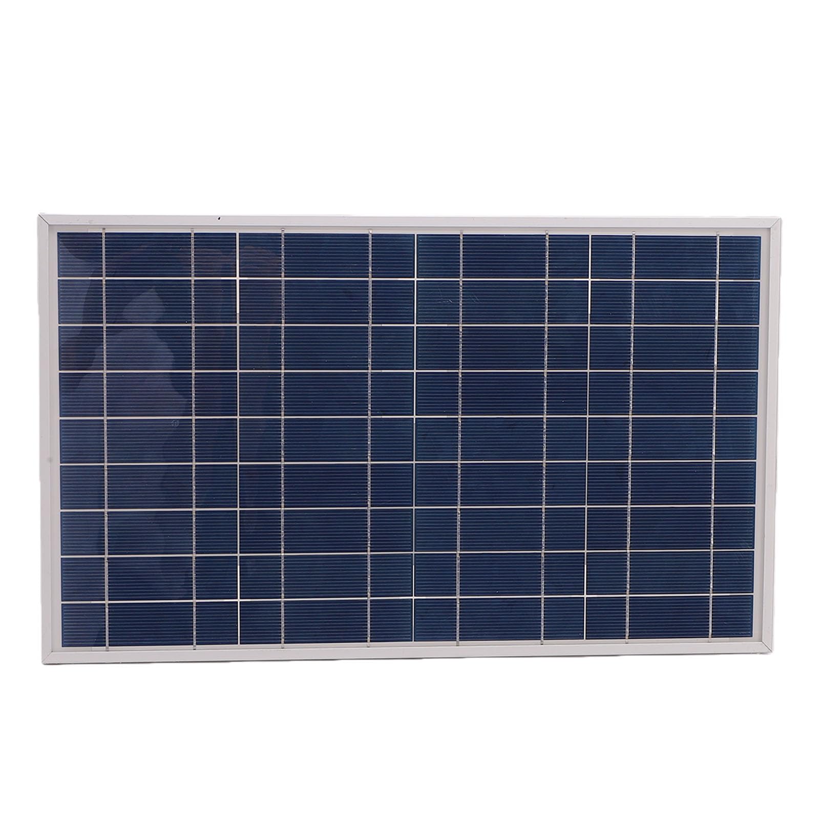 Solarpanel-Kit 80 W, Monokristallines Solarpanel-Controller-Kit mit 60 A Laderegler, Dual-Chip-Design, 2 Stück 40 W Panels für Wohnmobil, Boot, Heim-Off-Grid-System