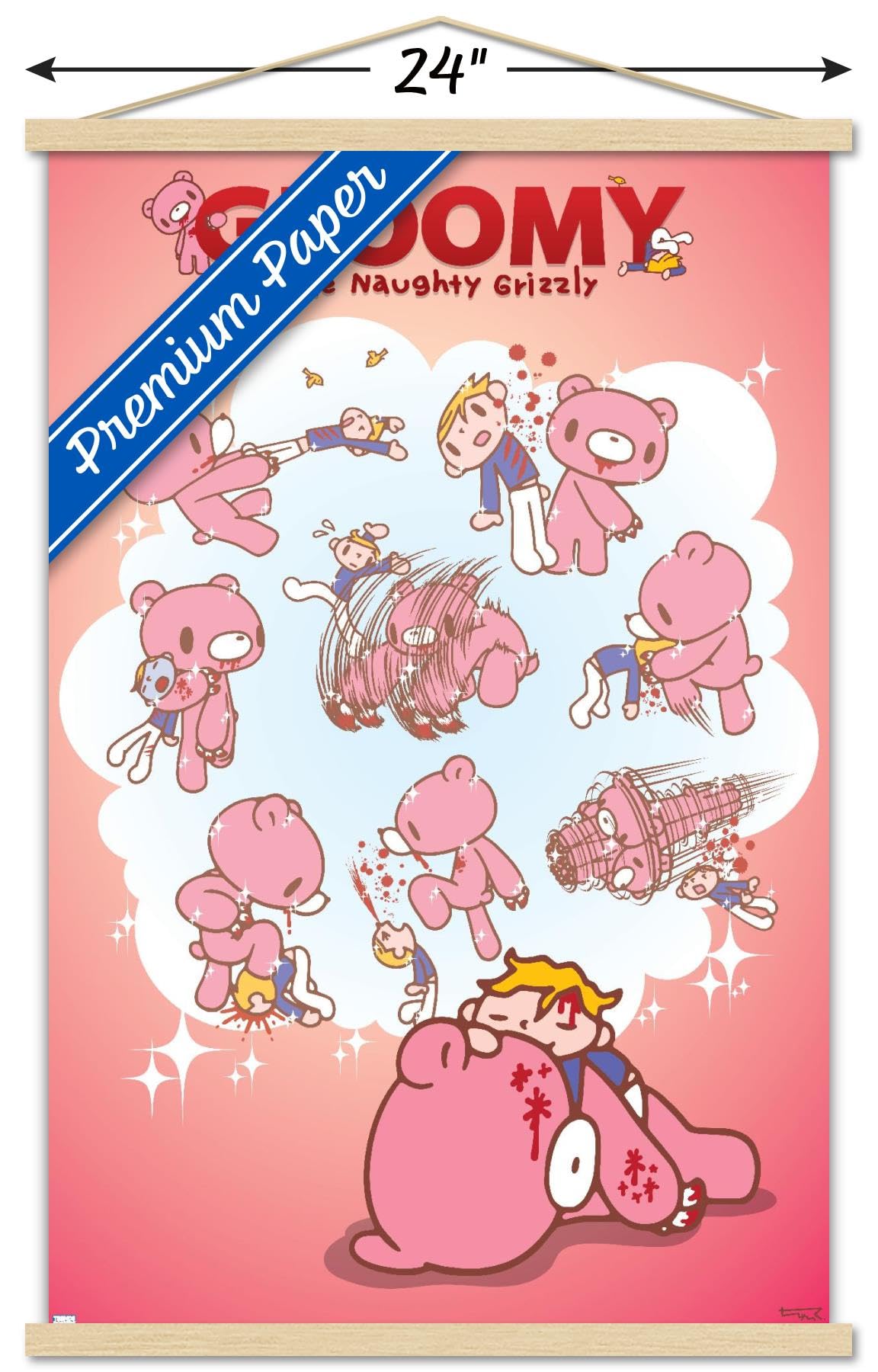 Amazon.com: Trends International Gloomy Bear - Dreaming Wall