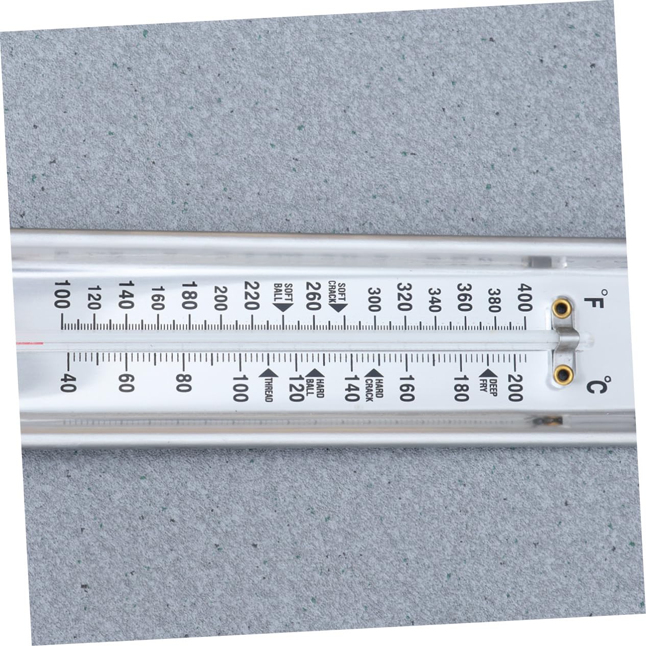 2pièces Thermomètre Suspendu Double Échelle Pour Mesurer Les Températures Des Confitures Et Sucre Outil Pratique Pour Candy Et Sirop