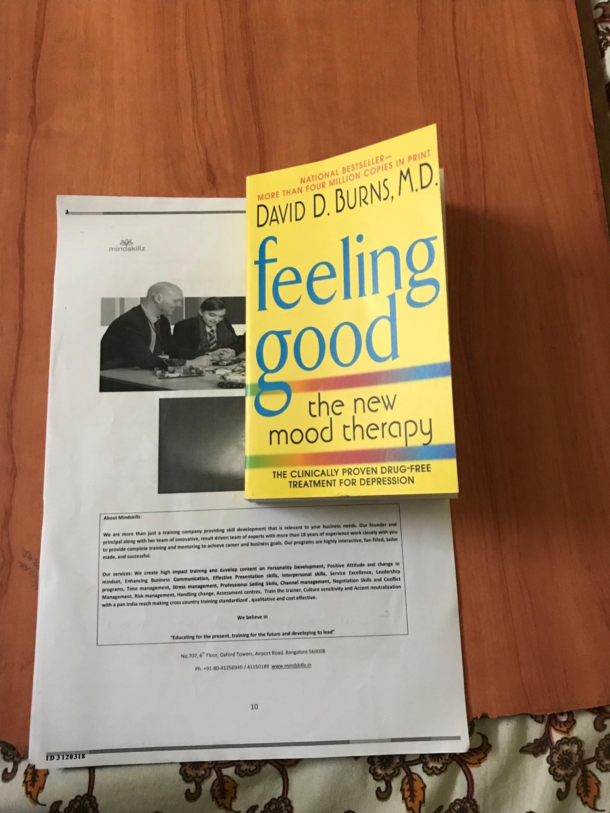 Feeling GooD The New Mood Therapy Burns M.D., David D Amazon.in Books