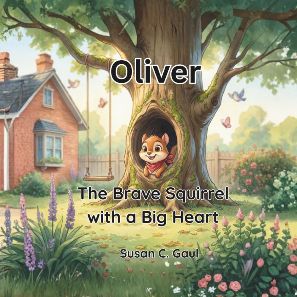 Oliver The Brave Squirrel with a Big Heart: A Children’s Picture Book About Courage and Overcoming Fear