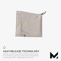 Vista 5 de MISSION All Season Cooling Neck Gaiter Ski Mask For Men And Women, UPF 50