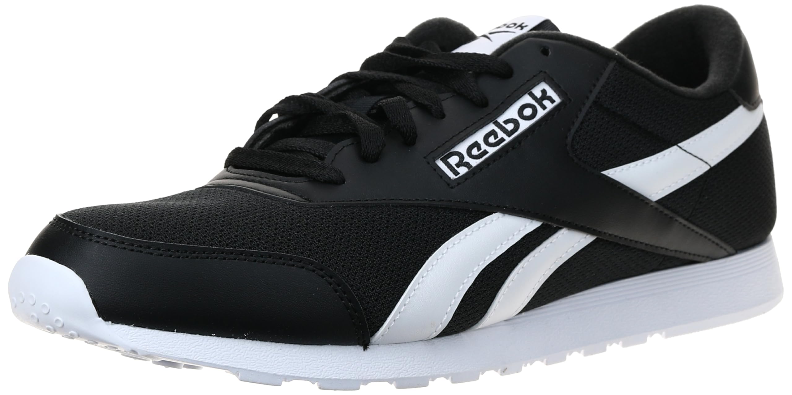 Reebok Unisex Royal Prime Run Trainers, Black/White/White, 47 EU, Black/White, 12.5 UK