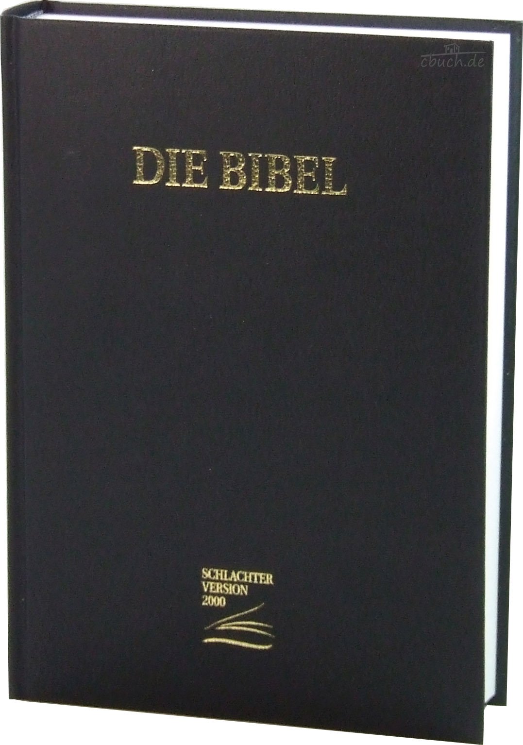 Schlachter 2000 Bibel - Großdruckausgabe (Hardcover, schwarz): Großdruckausgabe, Cover schwarz / Fadenheftung / ohne Parallelstellen