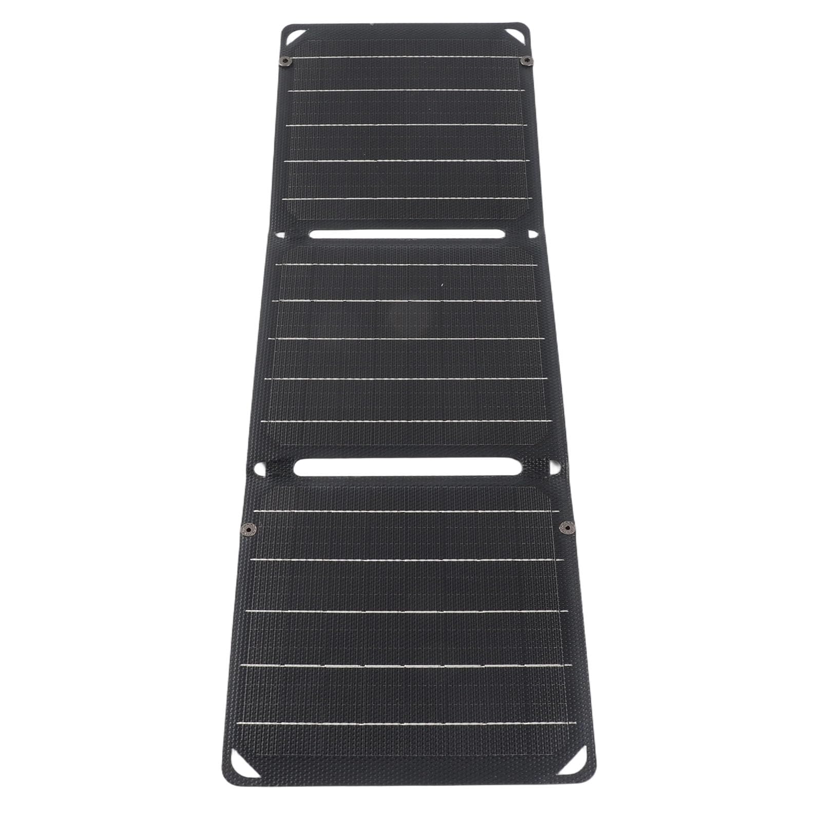 Generic Cargador Solar Portátil Resistente Al Agua Plegable de Alta Eficiencia con Panel Solar de 30W para Acampar