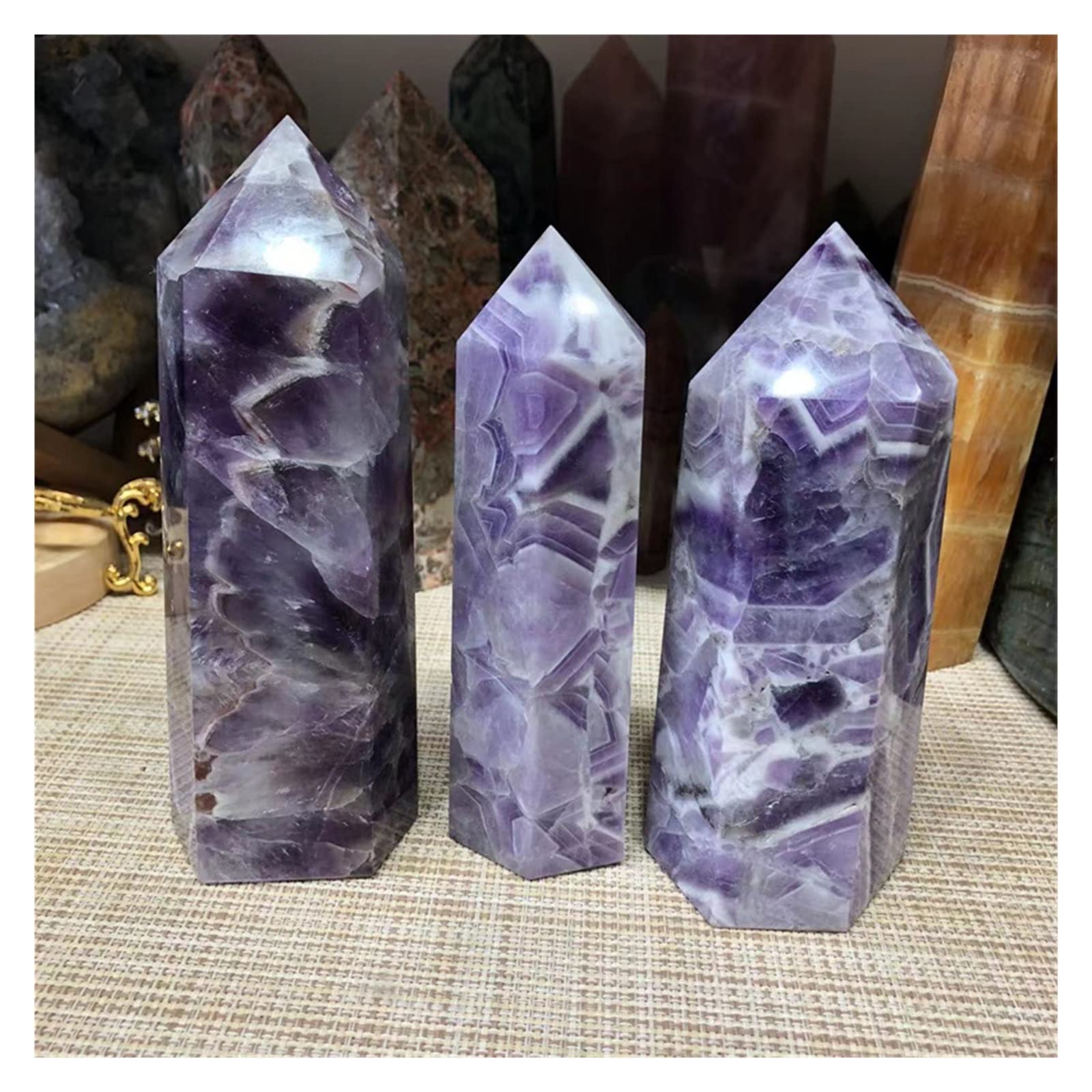 Amazon.co.jp: アメジスト天然石クォーツタワーポリッシュ