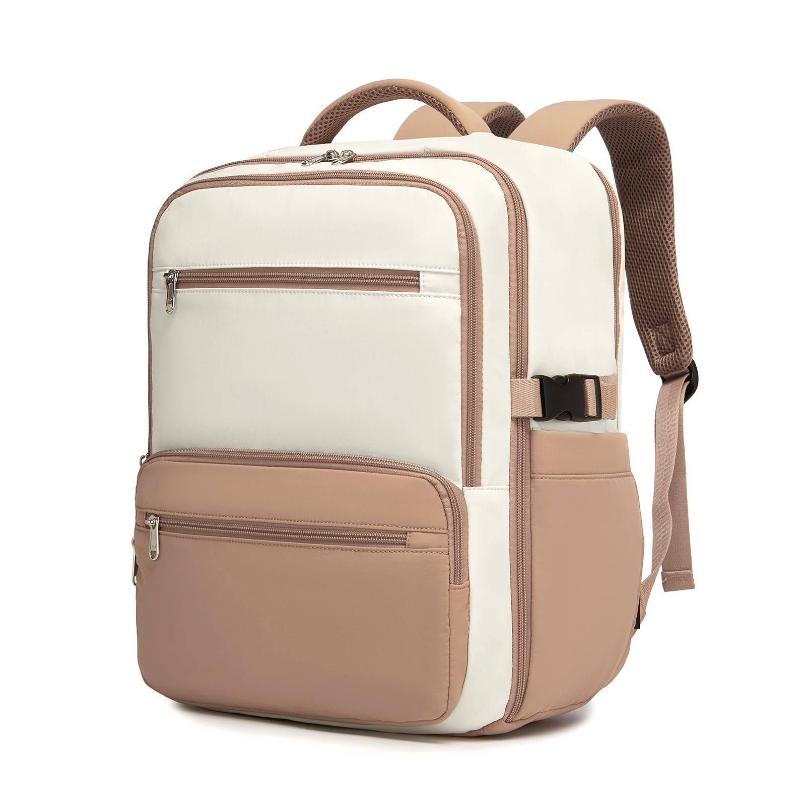 Kono Ryanair Cabin Bag 40x30x20, Underseat Travel Backpack for Women, Lightweight Carry On Luggage with 15.6" Laptop Compartment, Rucksack