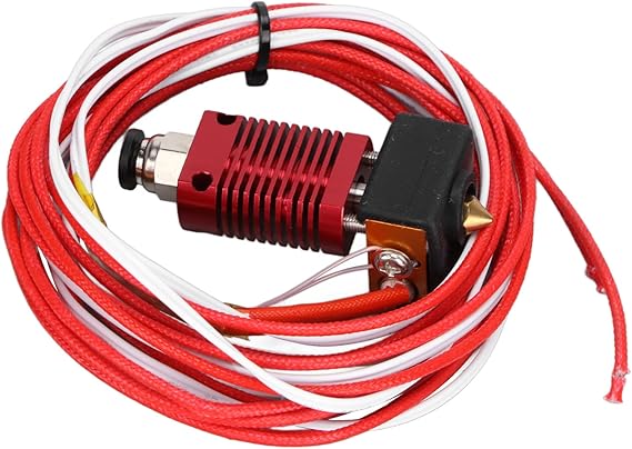 review YYOYY 3D Printer Hot End Kit, 3D Printer Nozzle Parts Pluggable Thermistor Silicone Cover 3D Printer Extruder Hot End Kit 12V, 3D Printer Parts and Accessories