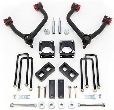 ReadyLift 69-5475 4.0 SST Lift Kit Toyota Tundra Front with 2 Rear with Upper Control Arms without Shocks